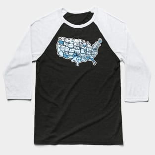 Mewnited States Baseball T-Shirt